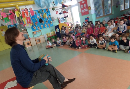 MICHELE POLO… attore friulano, tra libri e musica – 14 maggio a Rivolto (UD) – sc. infanzia