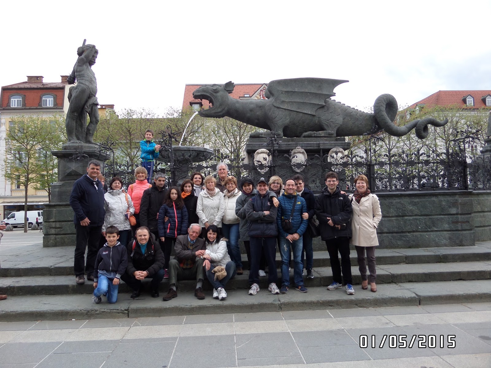 LAGO di OSSIACH (Austria) – LANDSKRON e KLAGENFURT – 1 maggio 2015