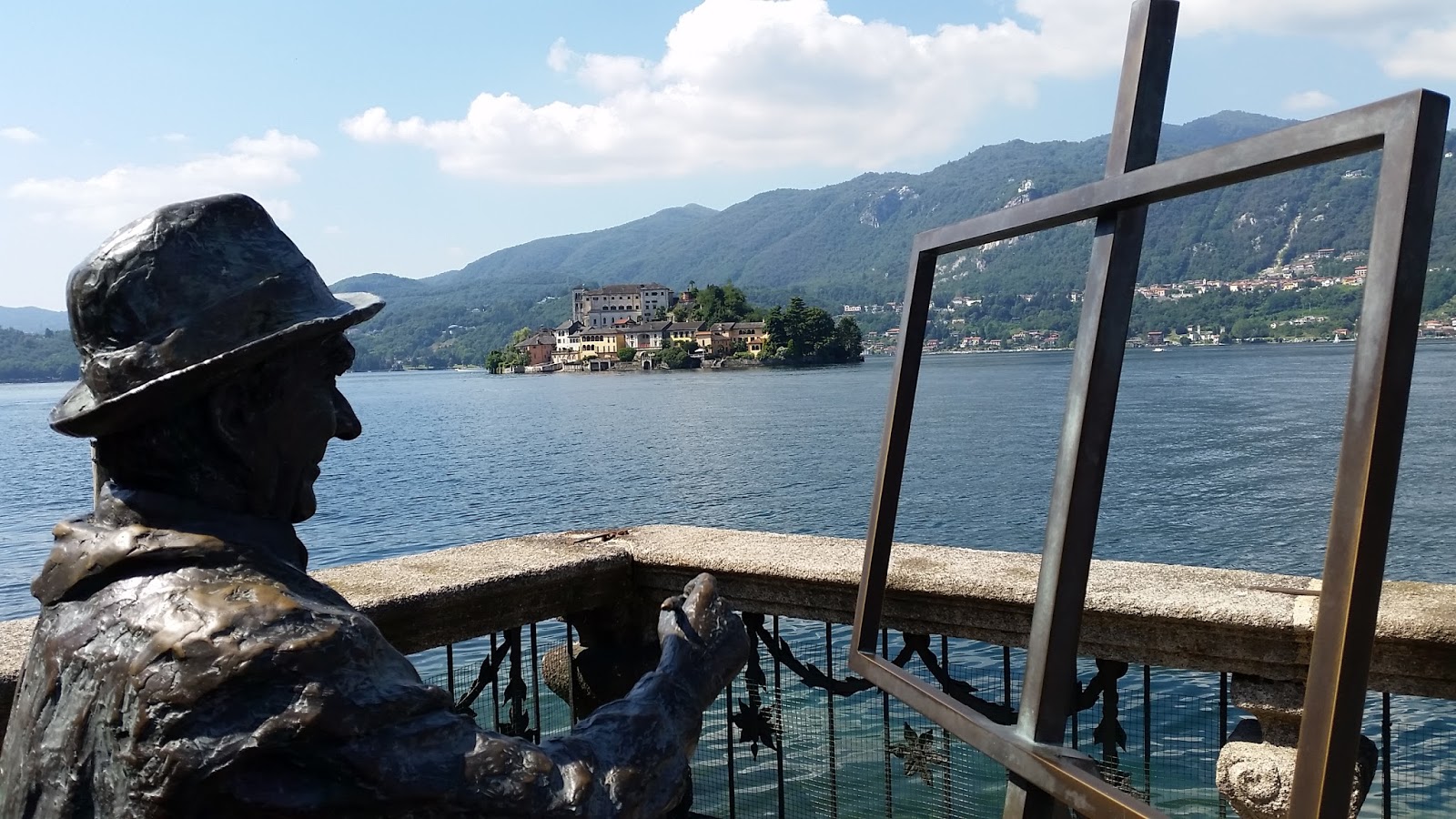 LAGO D’ORTA, Acquerello di Dio 14 agosto 2016