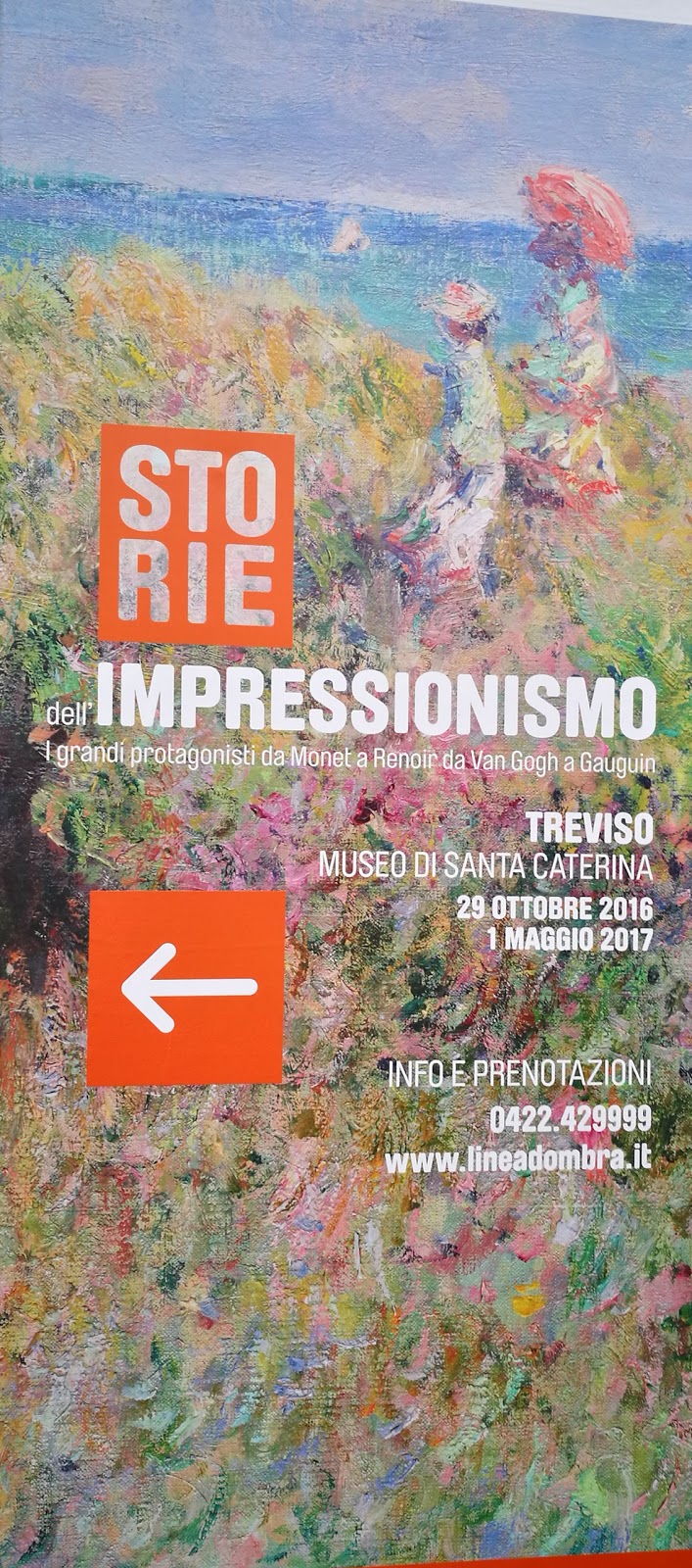 MOSTRA “STORIE DELL’IMPRESSIONISMO” a Treviso con Abaco Viaggi – 26 febbraio 2017