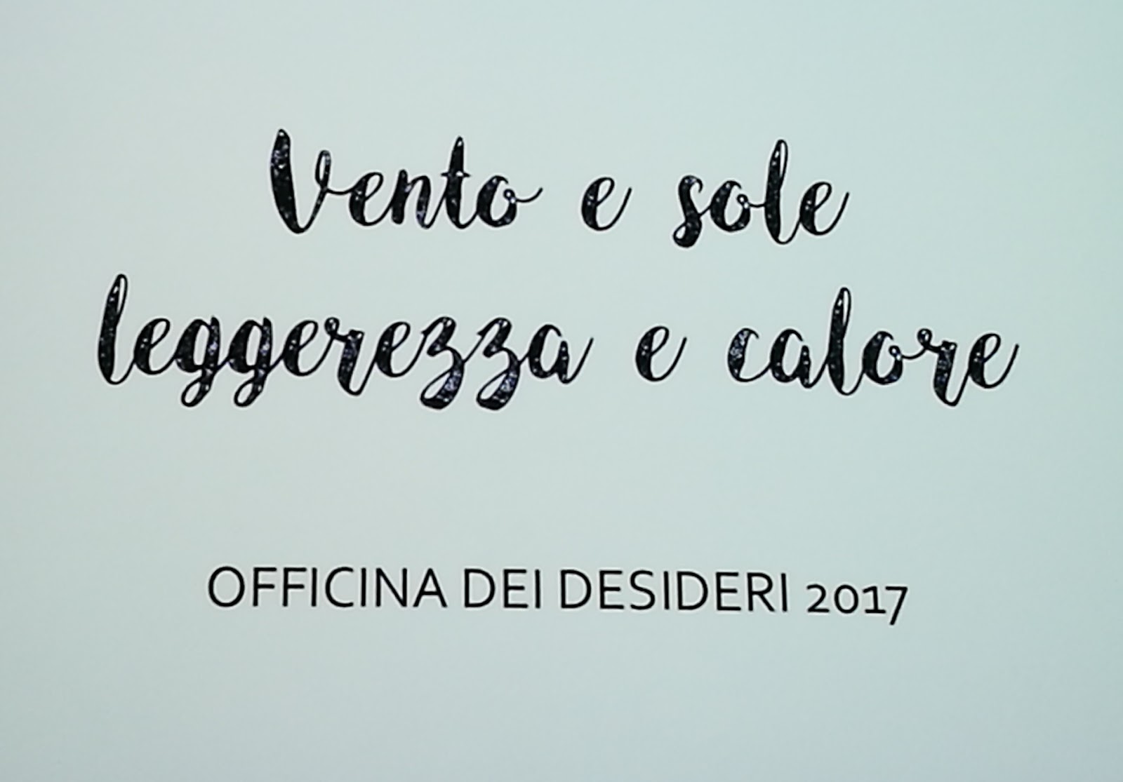 BERTIOLO: Spettacolo “Vento e sole, leggerezza e calore” 17° edizione dell'”Officina dei desideri” 1 aprile 2017