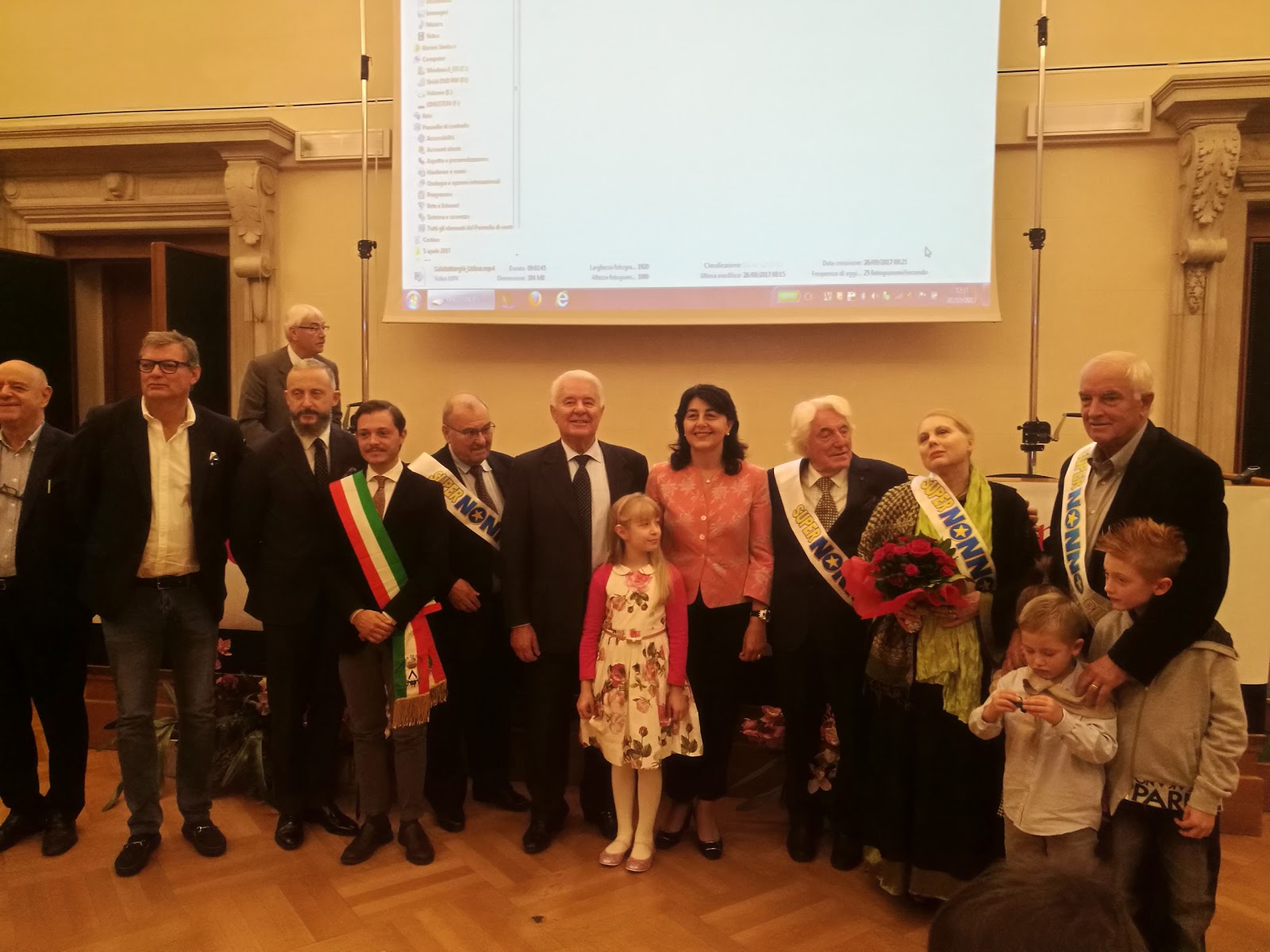 UDINE: NONNO PIU’, cerimonia in Sala Ajace, con l’Associazione 50&Più – 1 ottobre 2017
