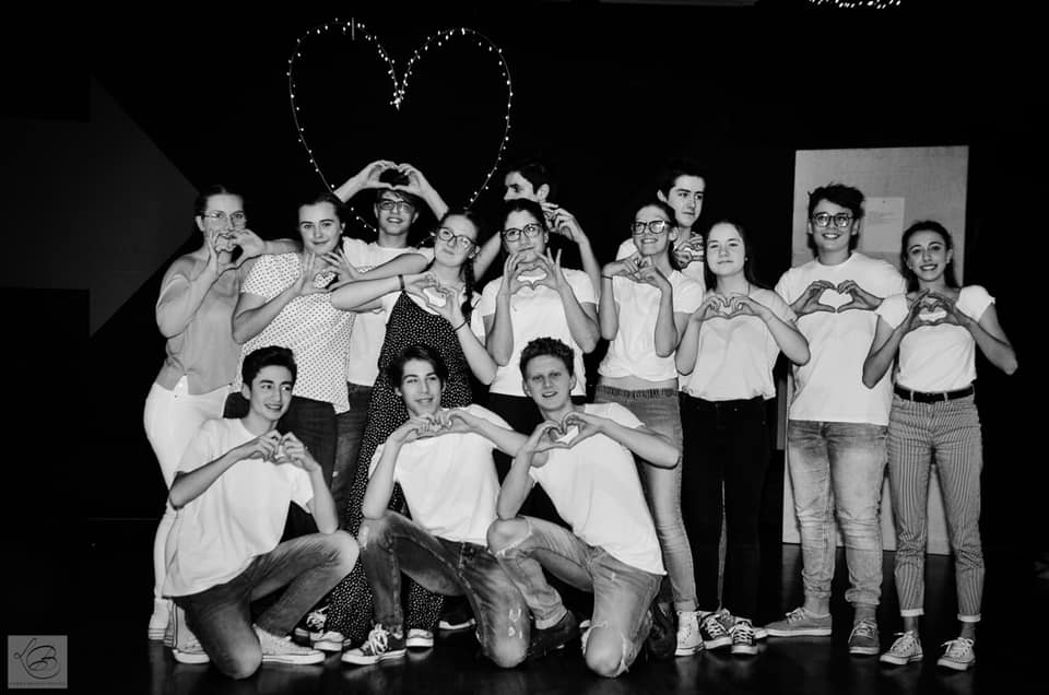 CODROIPO (UD) TEATRO “TISCRIVOAMORE”, con gli allievi Grandi del dip. i teatro Scuola di Musica “Città di Codroipo”. 26-27 gennaio 19