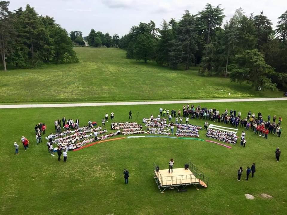 MARCIA DELLA GIOIA A VILLA MANIN (UD) con 6 scuole dell’infanzia paritarie 10 maggio 2019