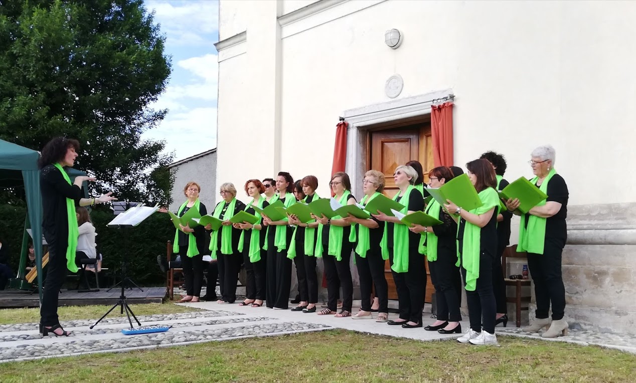 CODROIPO(UD) – ZOMPICCHIA , il Coro “Notis dal timp” in Concerto per il millennio della chiesa SS. Pietro e Paolo – 2 giugno 2019