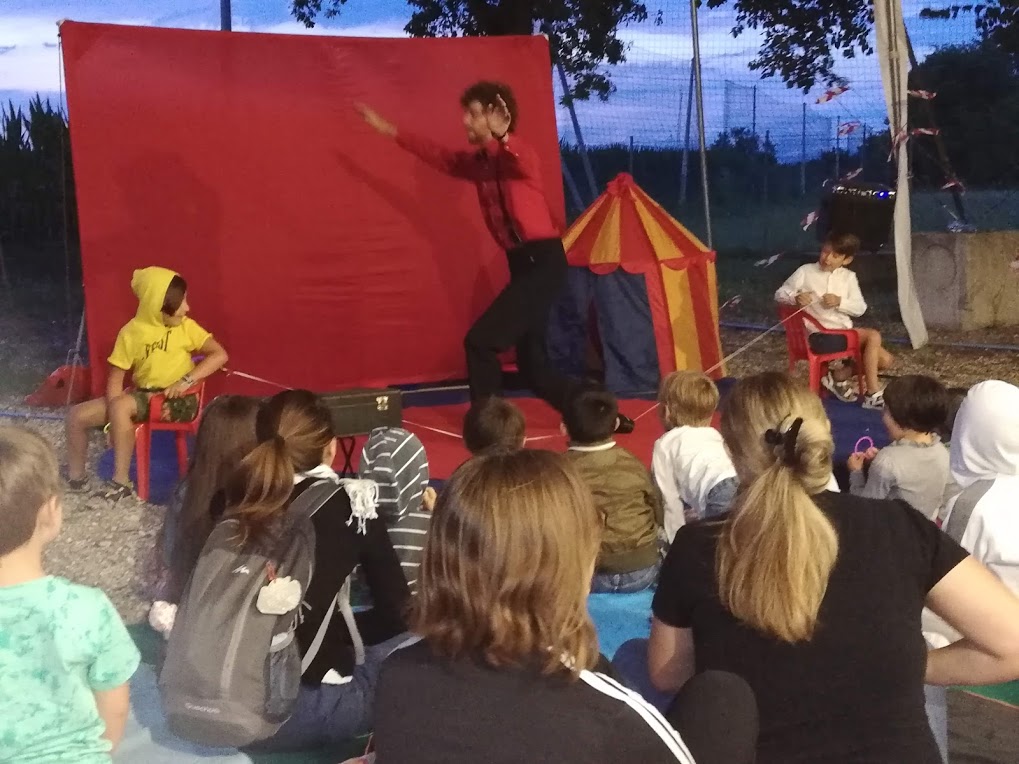 A VIRCO (UD) IL CIRCO PIU’ PICCOLO CHE C’E’ con MARCO GRILLO ED E.R.A. Comitato genitori Bertiolo 9 luglio 2019