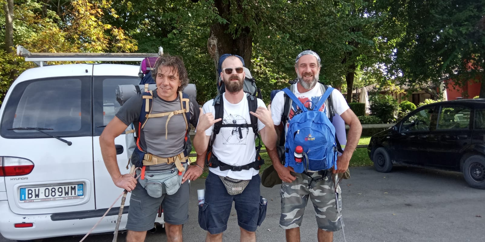 I FRATELLI CENGARLE DA BELGRADO ALLA SORGENTE DEL TAGLIAMENTO A PIEDI 20 settembre 2019