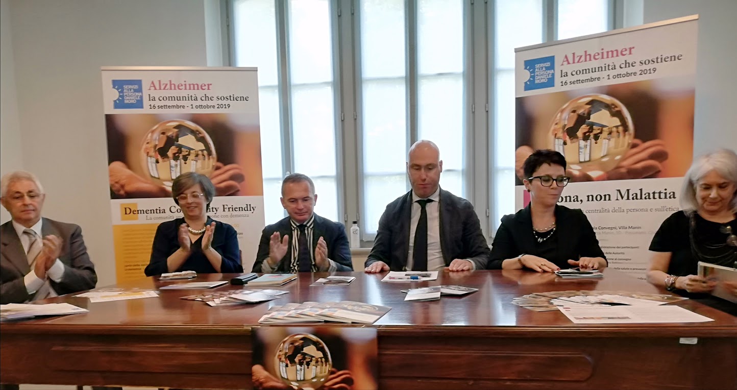 CODROIPO (UD): ALZHEIMER, la Comunità che sostiene 16 settembre- 1 ottobre 2019