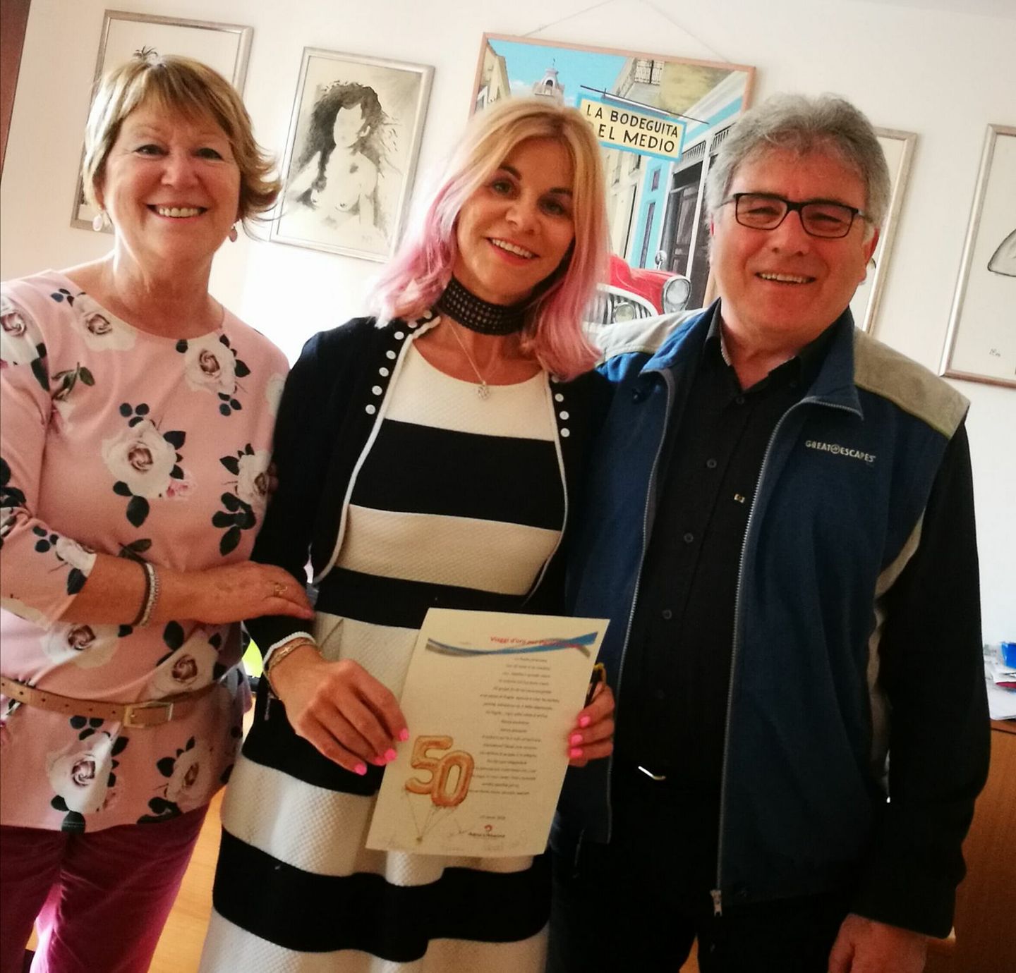 Con Nevio Padovani e Paola Carnelutti ag 2018