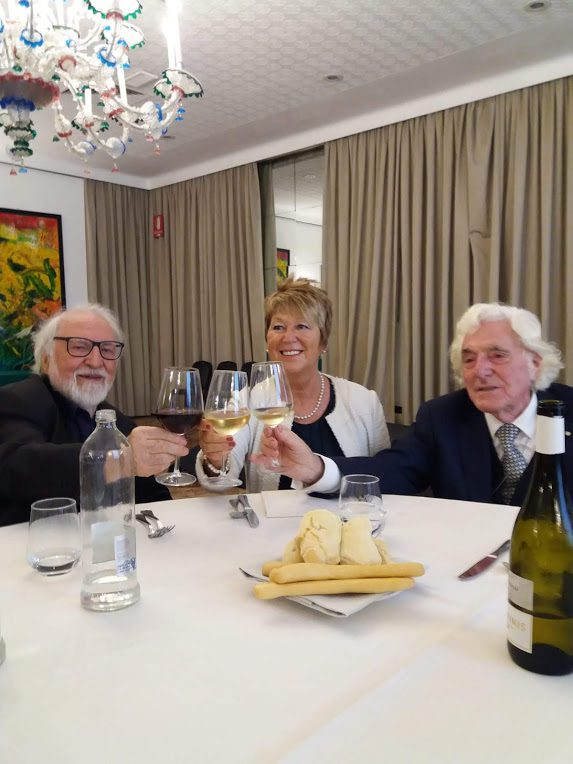 Con Gustavo Zanin e Giorgio Celiberti 2 ott 2019