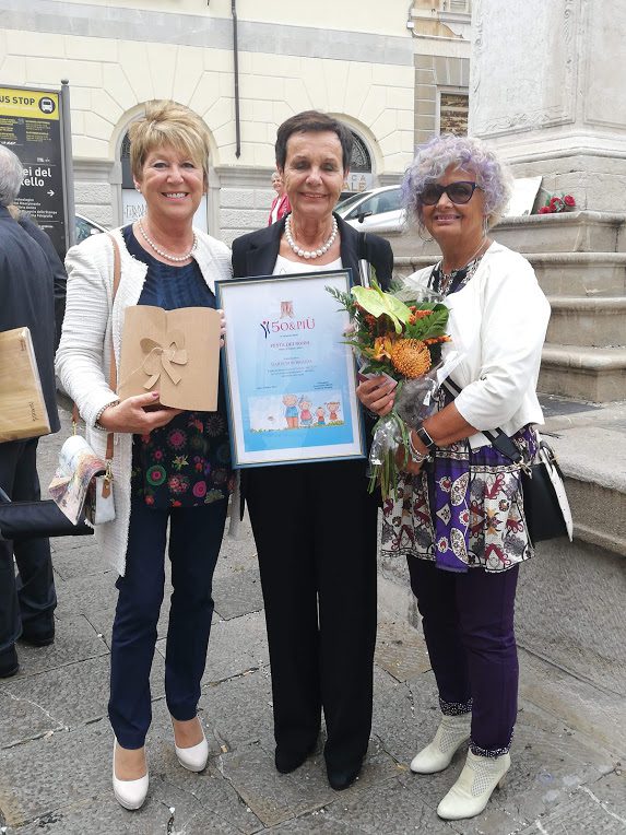 Con Daria Bon e Renata Clocchiatti 2 ott 2019