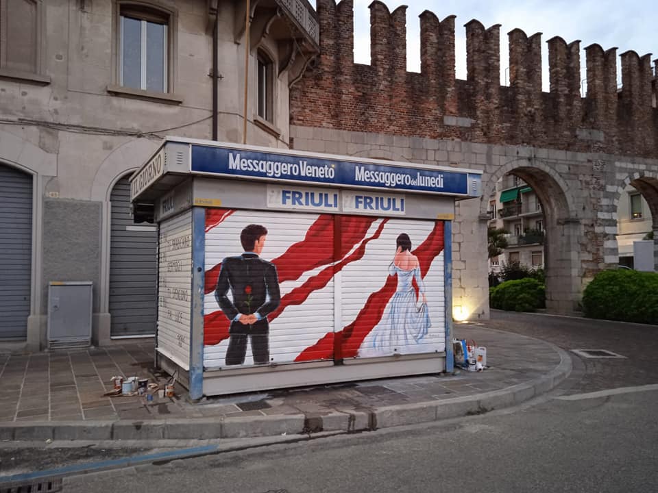Street-art a Udine 16 giugno 21