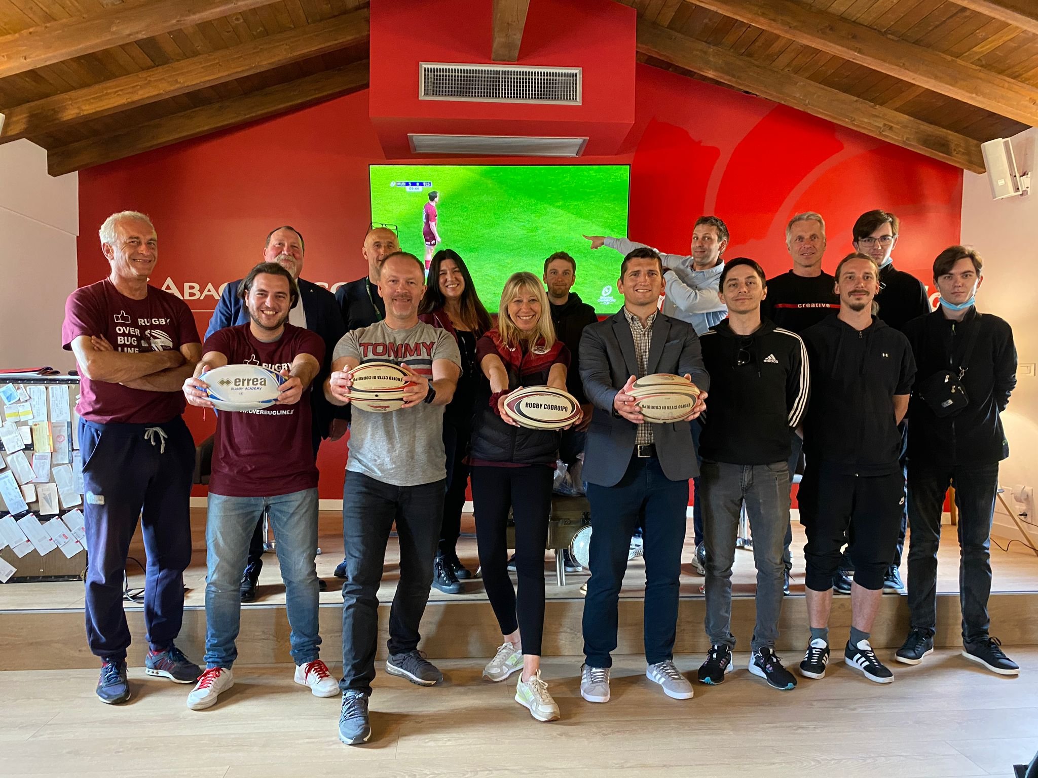 OverBugLine Rugby Codroipo (Ud) sta di casa in EUROPA