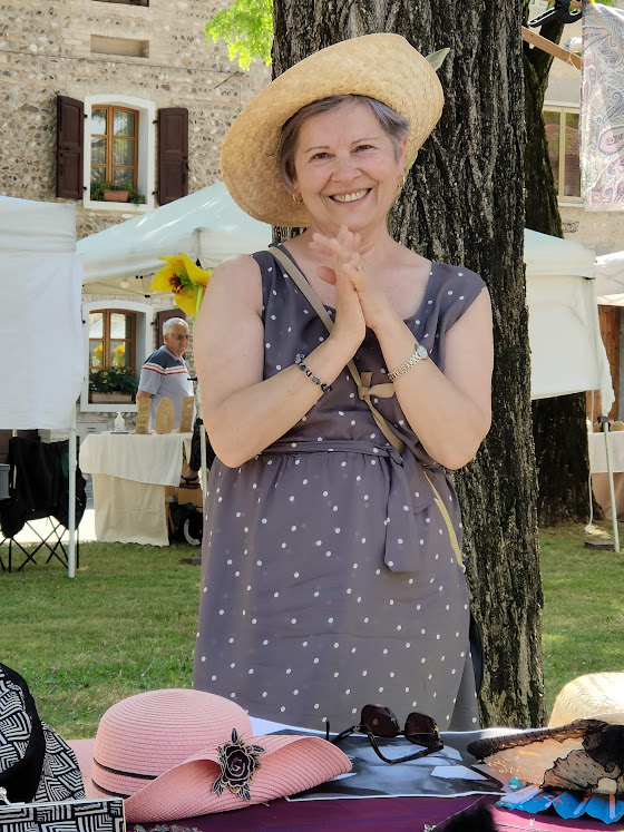 ROSSANA Rinaldi, la Signora dei cappelli
