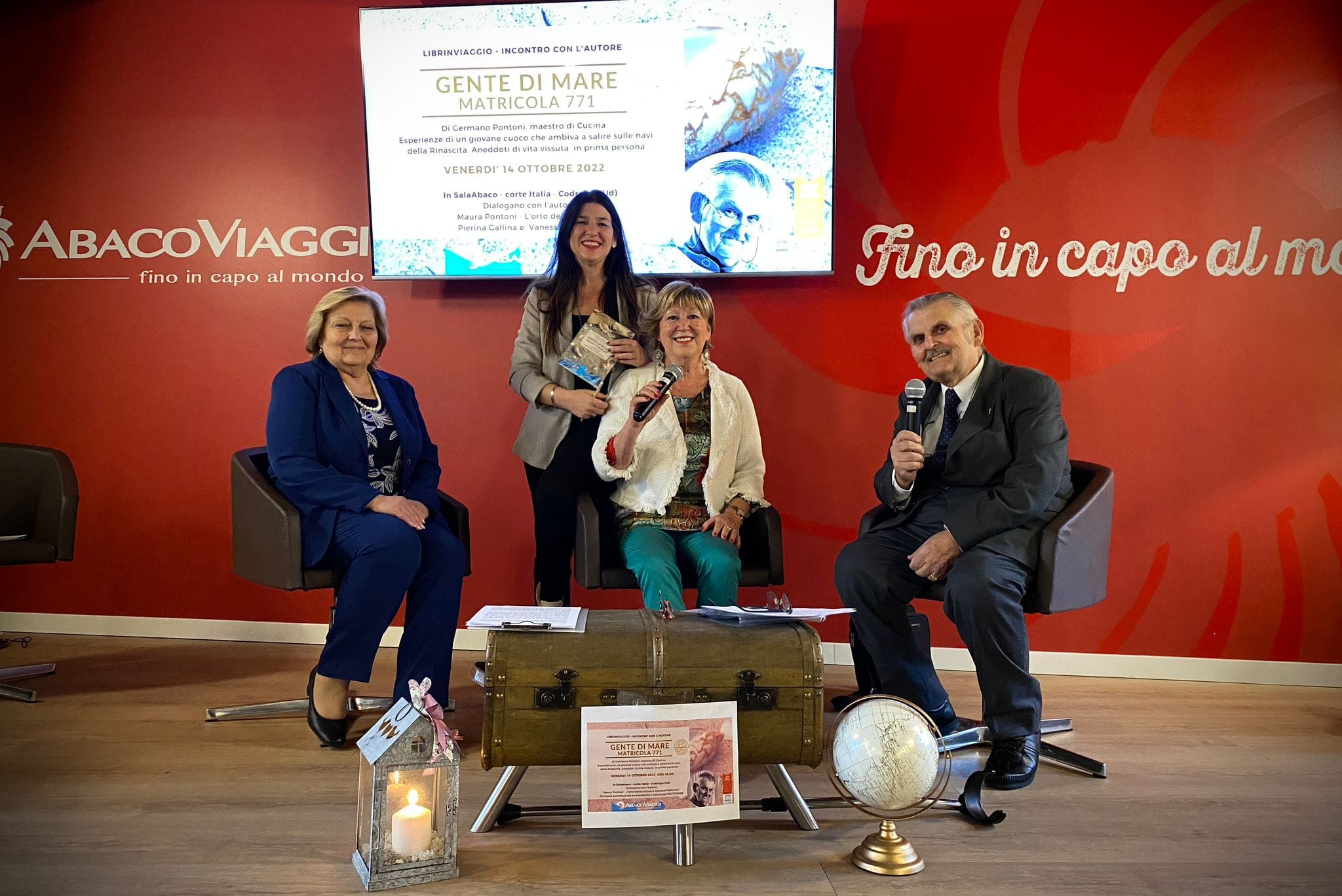 LIBRO “GENTE DI MARE” di Germano Pontoni, maestro di cucina