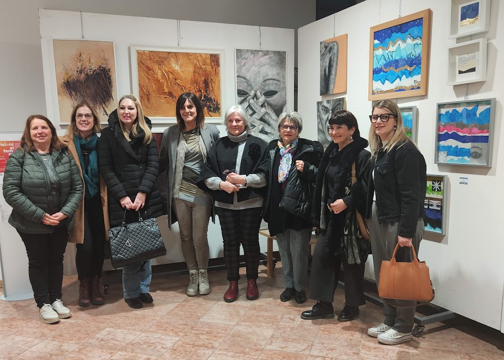 Mostra visiva Visioni al femminile a Camino T. 5-27 febbr 25