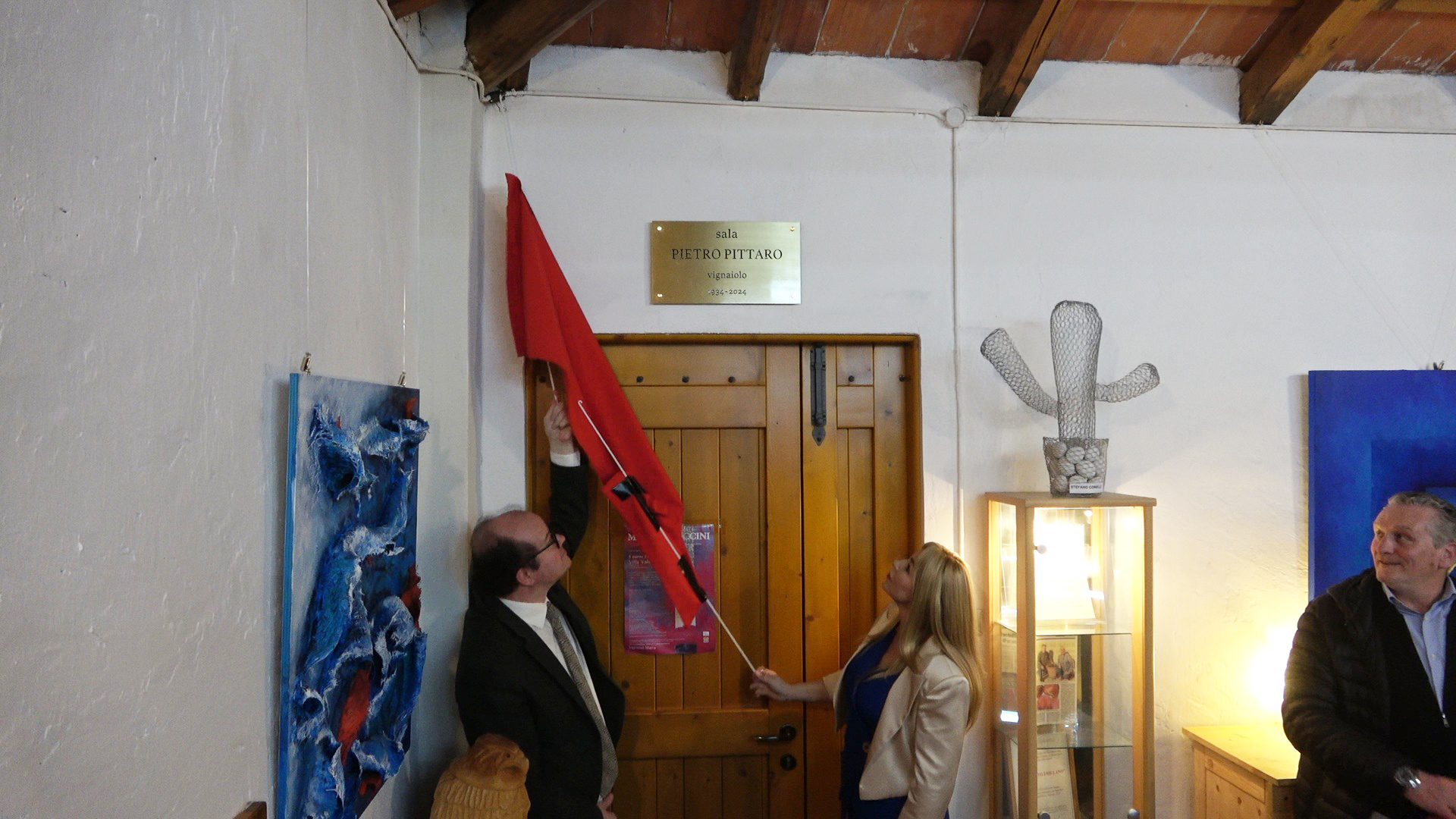 Pietro Pittaro: una sala a Villa Valetudine 24 marzo 25