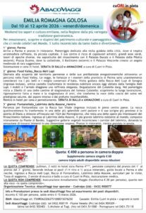 Parma, Piacenza e castelli con CuOri in Pista e Abacoviaggi 10-12 aprile 2026